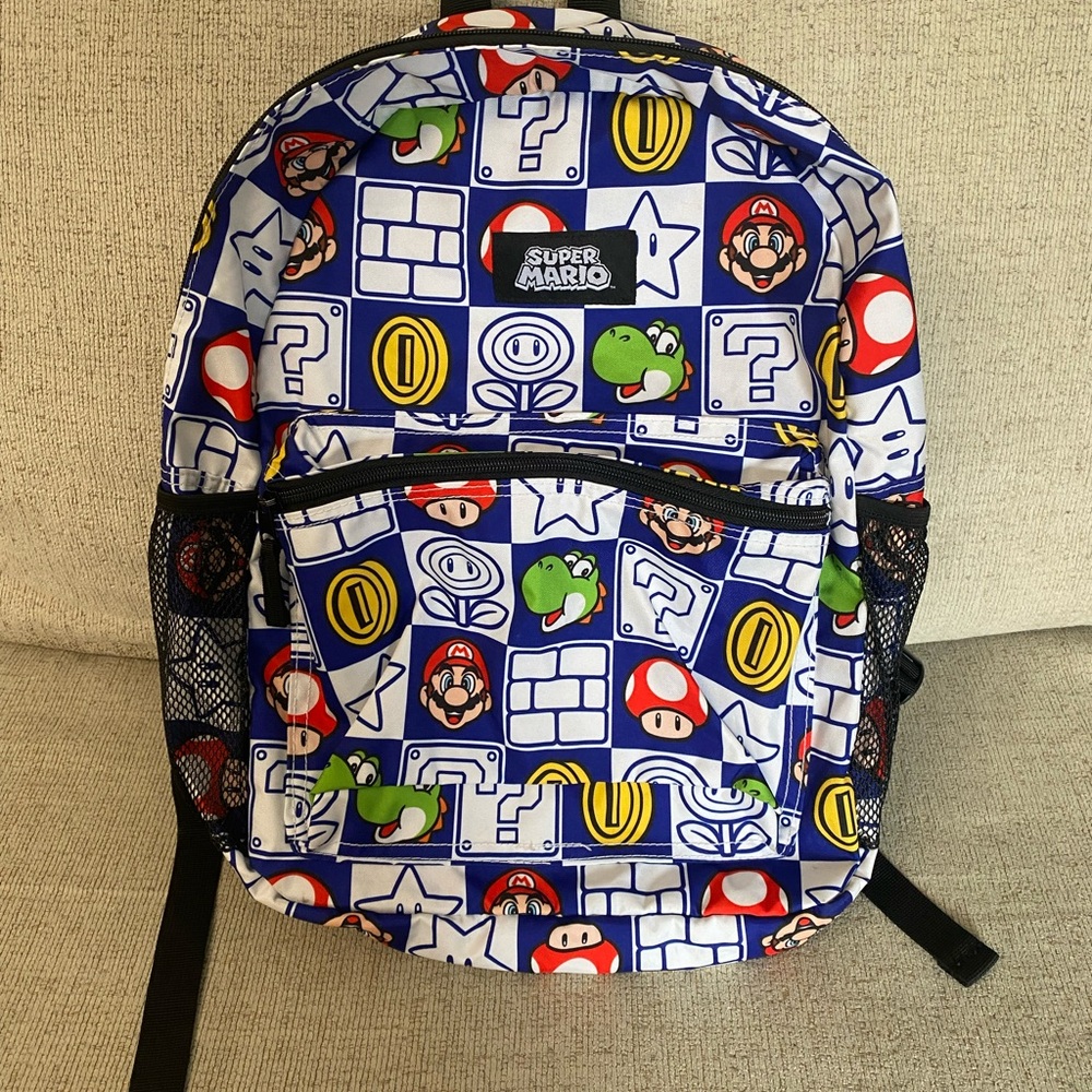 Nintendo Kids Backpack - Super Mario